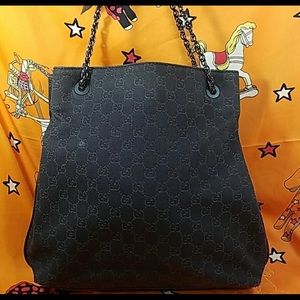 Authentic GUCCI Monogram Brown shoulder bag